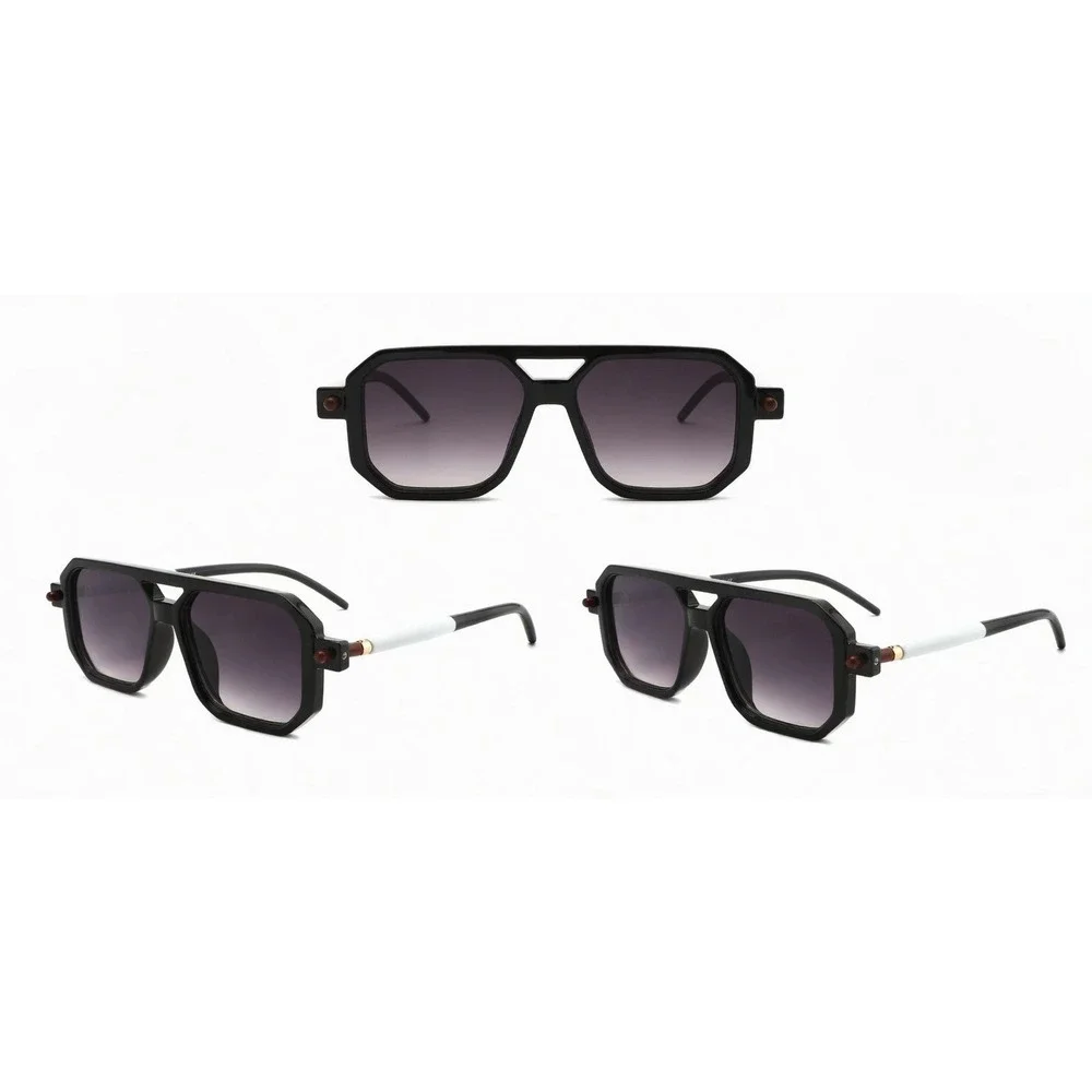 Sunglasses‎ for Outdoor Travel UV400 Protection Men Stylish Square Lentes Gafas
